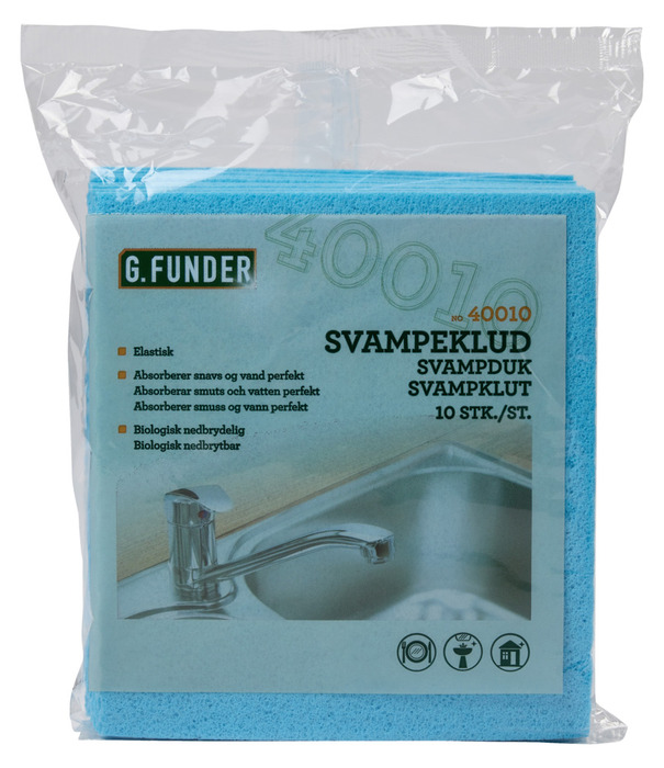 Svampduk 10-pack G. Funder